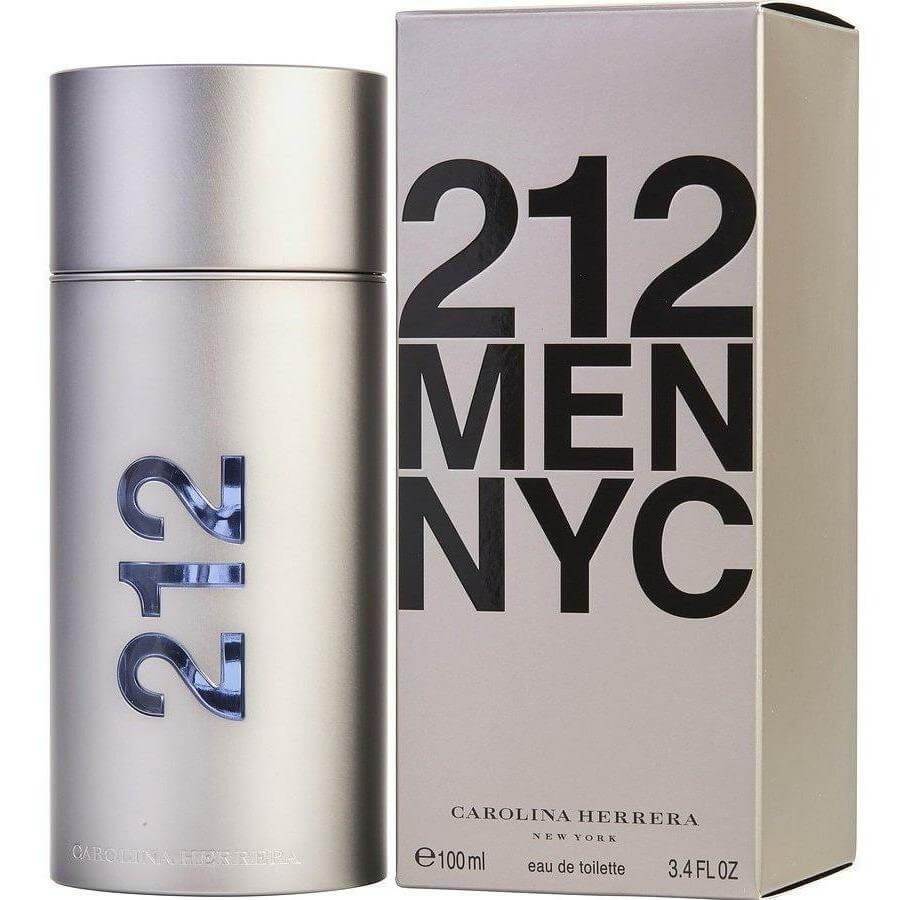 212 Men NYC by Carolina Herrera for men Eau De Toilette Spray 100 ml