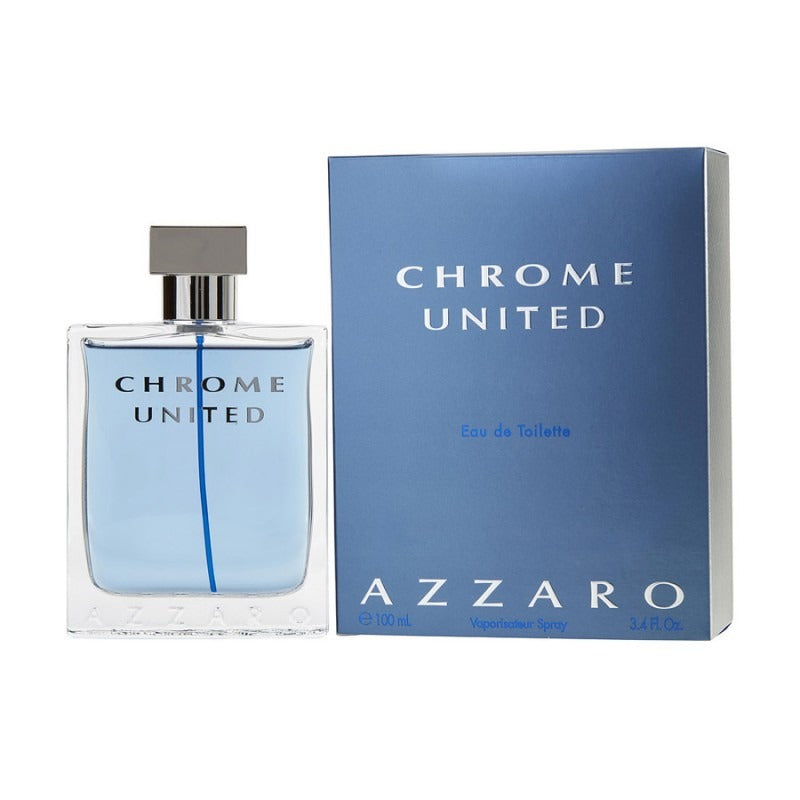 Chrome United by Azzaro for men Eau De Toilette Spray 100 ml