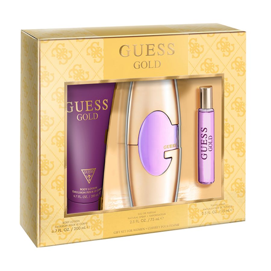 Gold para mujer / SET - 75 ml Eau De Parfum Spray