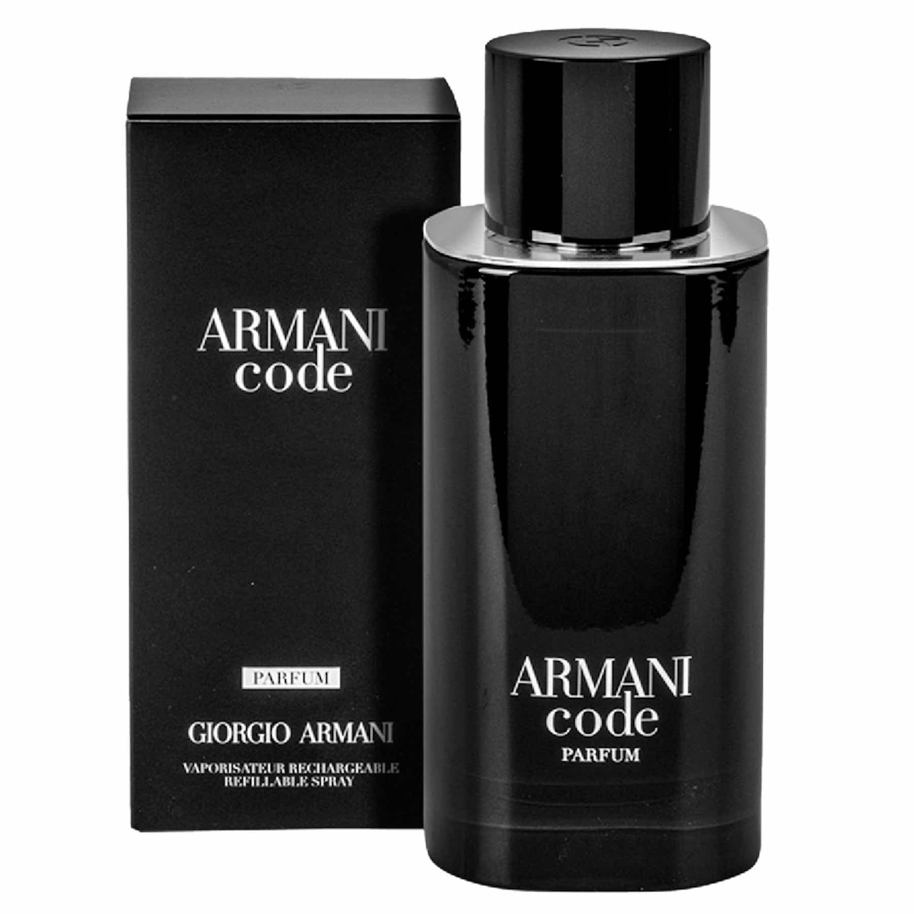 Armani Code Parfum para hombre / RECARGABLE - 125 ml Parfum Spray