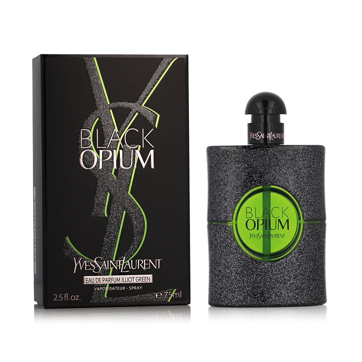 Black Opium Illicit Green para mujer / 75 ml Eau De Parfum Spray