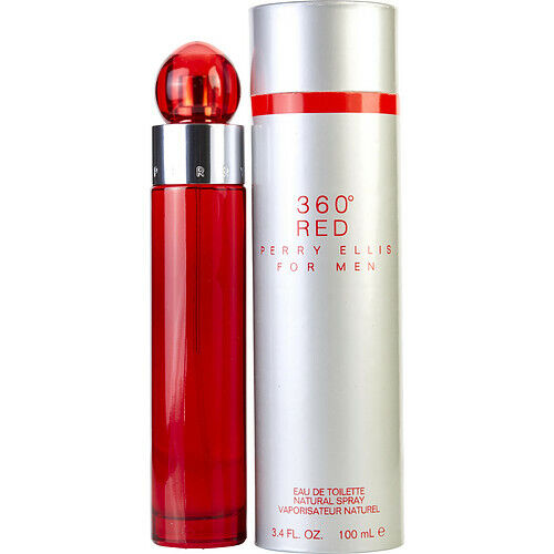 360º Red para hombre / 100 ml Eau De Toilette Spray