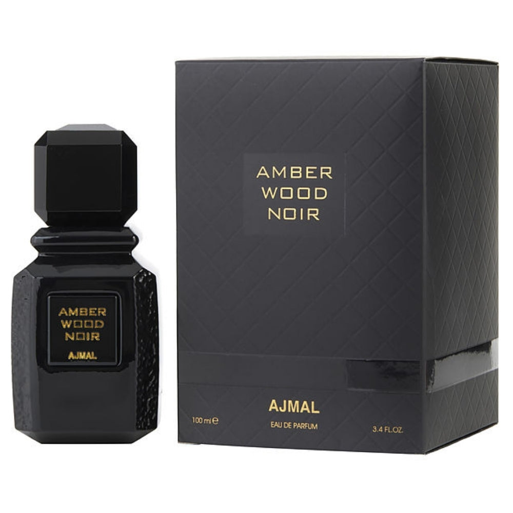 Amber Wood Noir para hombre y mujer / 100 ml Eau De Parfum Spray