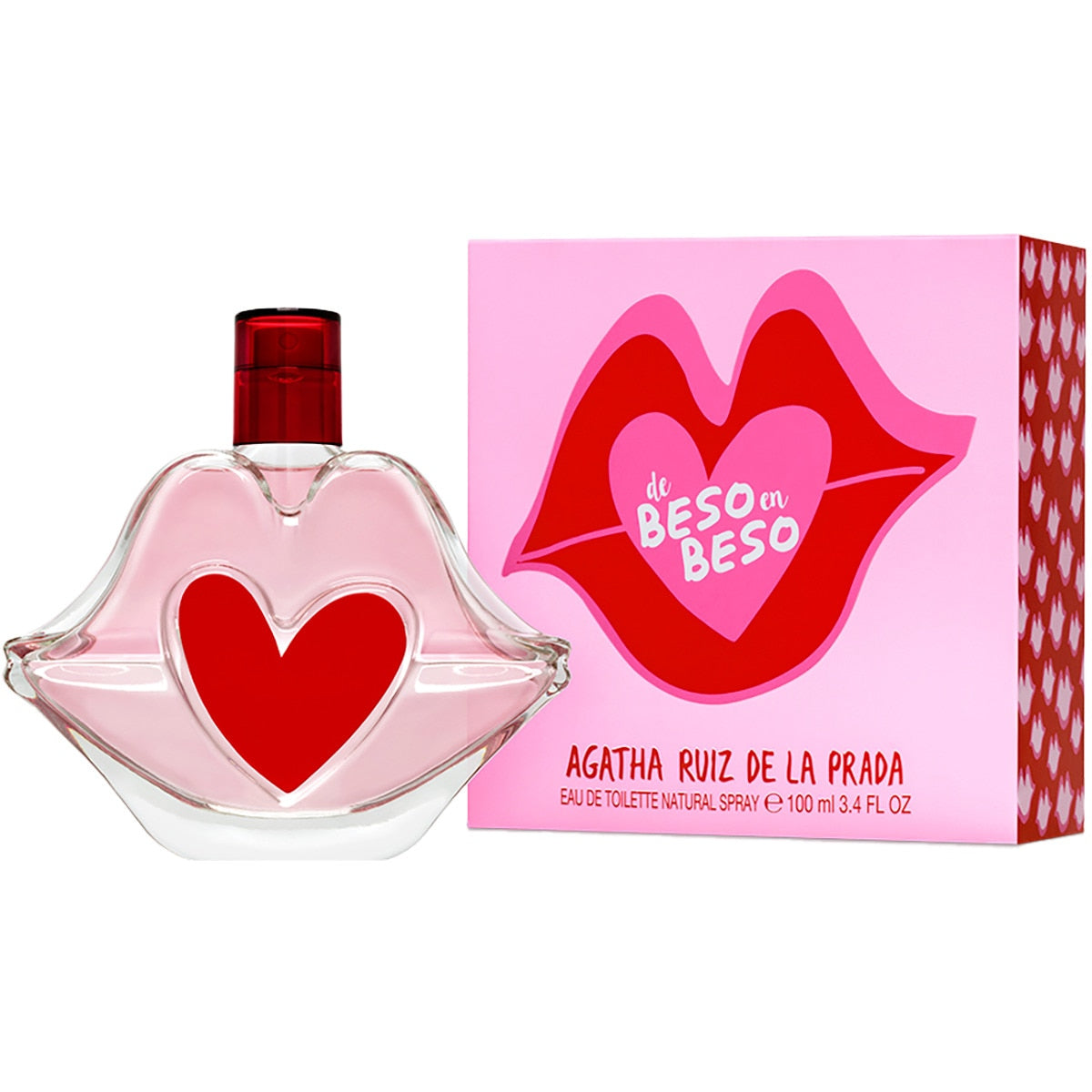 De Beso en Beso para mujer / 100 ml Eau De Toilette Spray