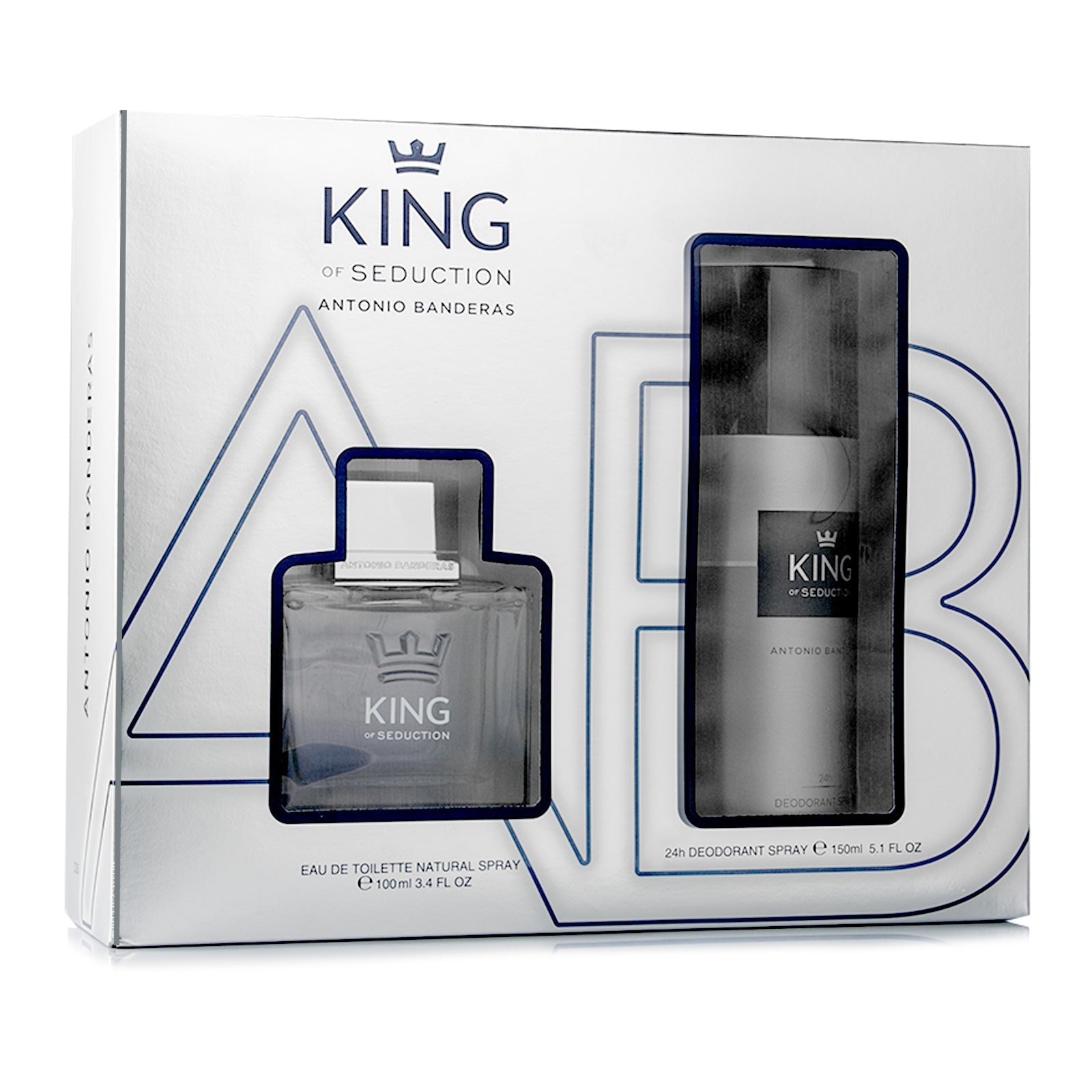 King of Seduction para hombre / SET - 100 ml Eau De Toilette Spray