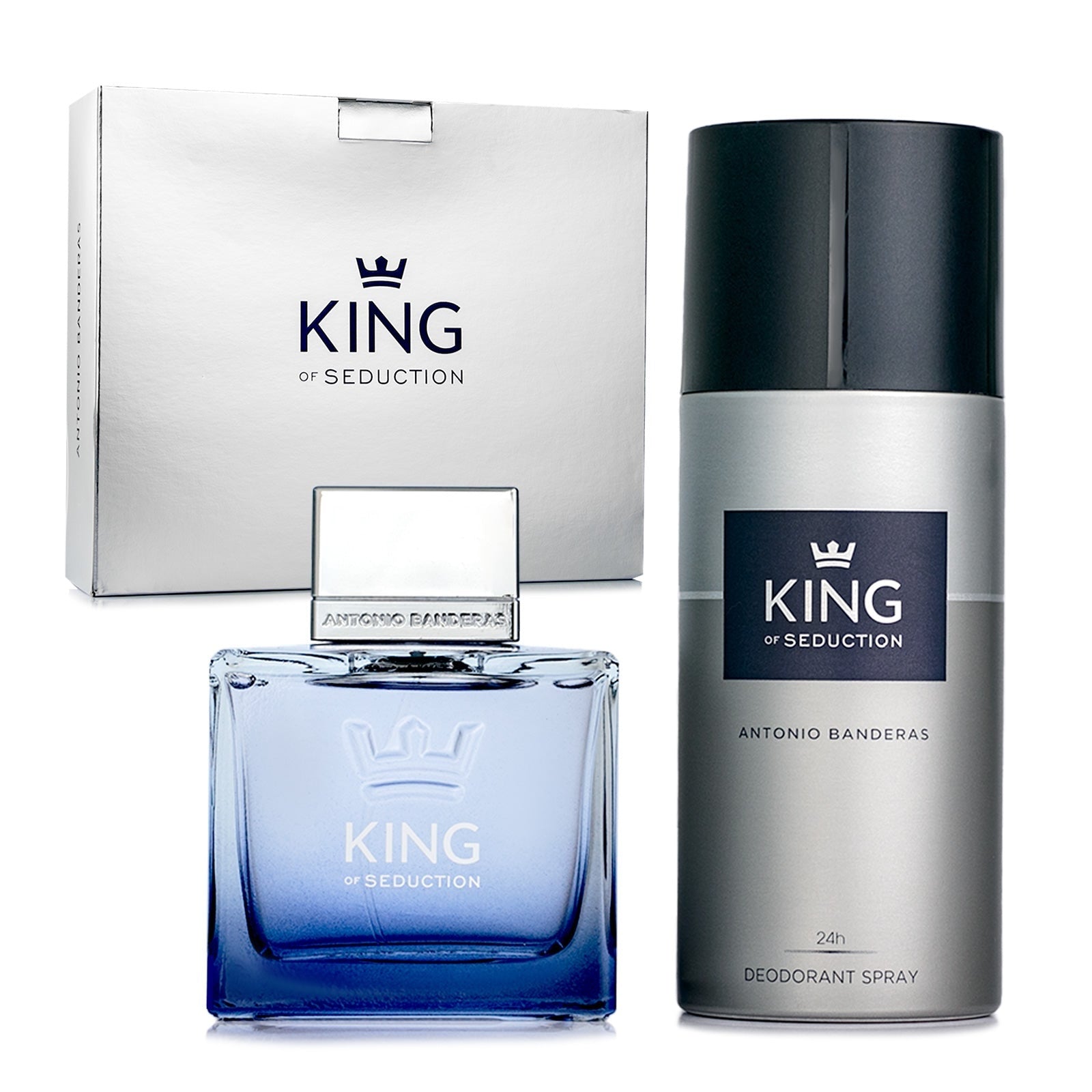 King of Seduction para hombre / SET - 100 ml Eau De Toilette Spray