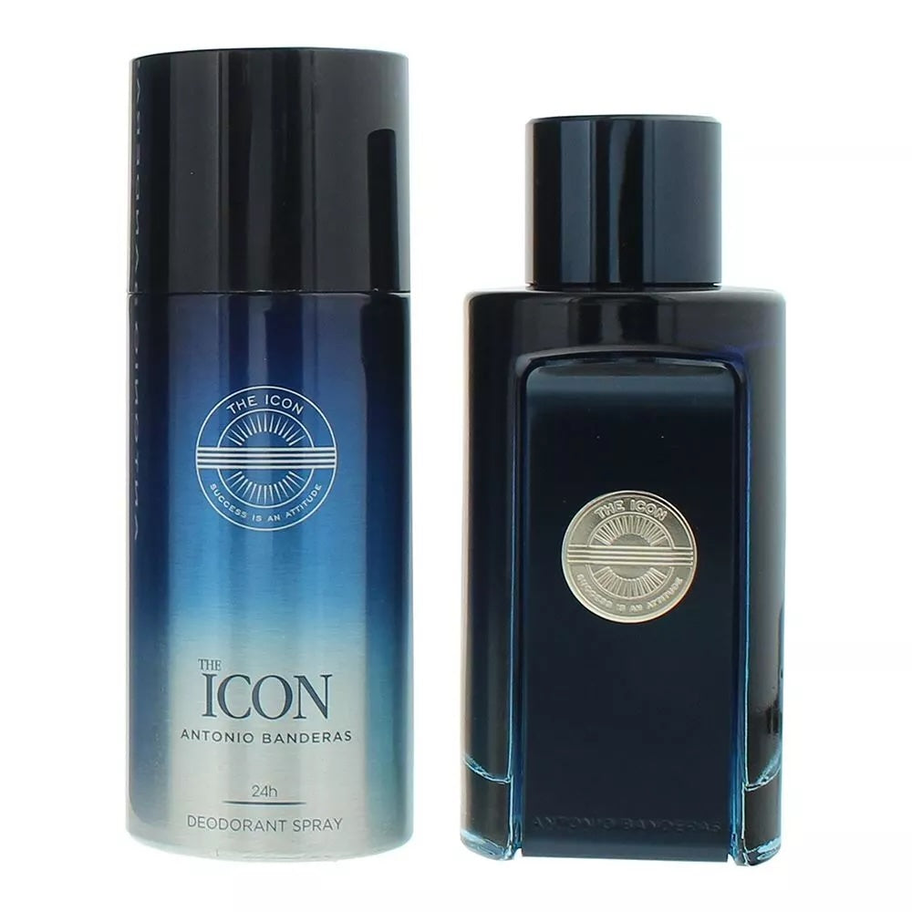 The Icon para hombre / SET - 100 ml Eau De Toilette Spray