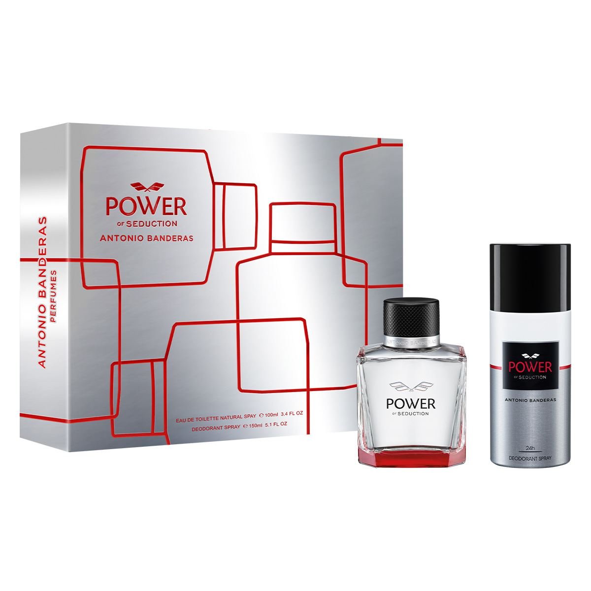 Power of Seduction para hombre / SET - 100 ml Eau De Toilette Spray