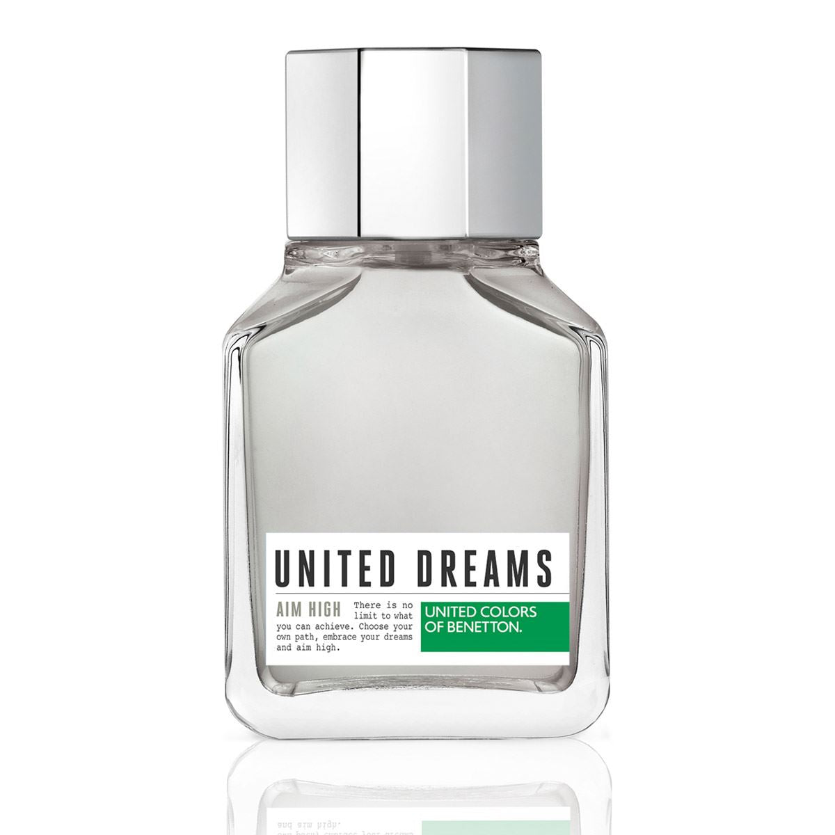 BENETTON - United Dreams Aim High para hombre / 100 ml Eau De Toilette Spray