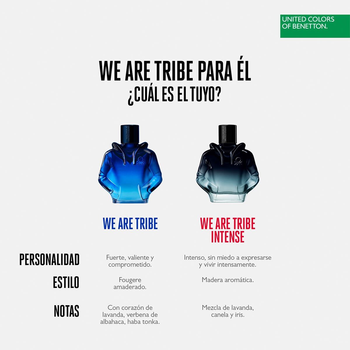 We Are Tribe Intense para hombre / SET - 90 ml Eau De Parfum Spray