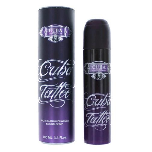 CUBA PARIS - Cuba Tattoo para mujer / 100 ml Eau De Parfum Spray